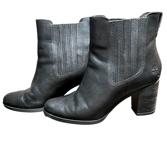 Timberland Atlantic Heights Chelsea Boot in Black Size 8.5 - Picture 1 of 7